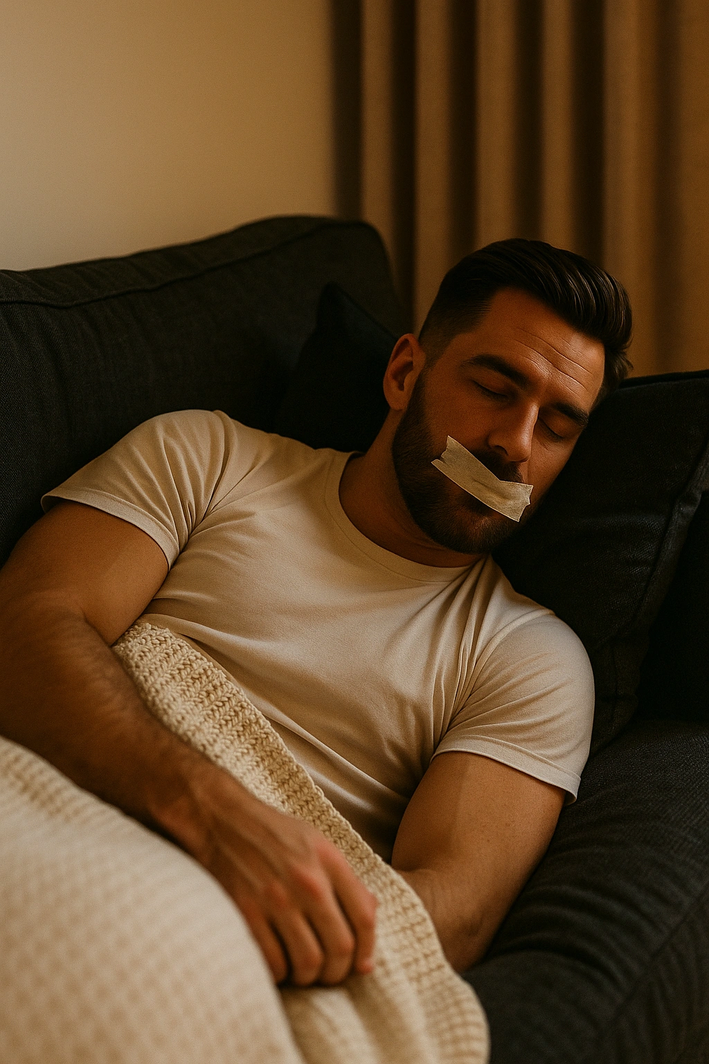 Hvorfor sove med mundtape?